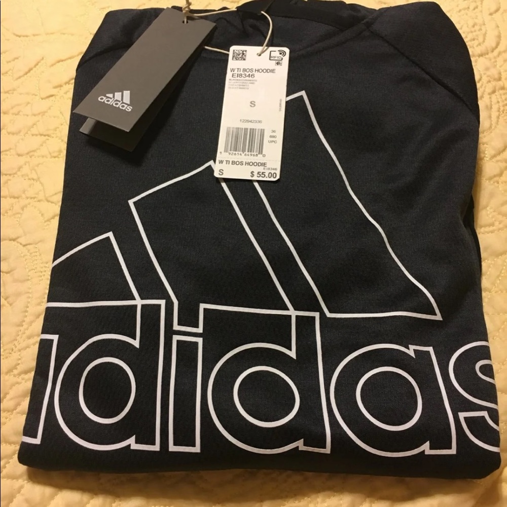 Adidas Black hoodie small